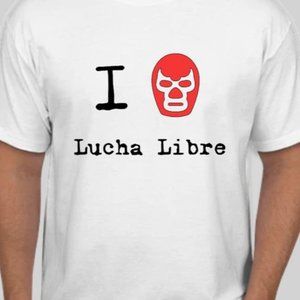 I Love Lucha Libre tee shirt